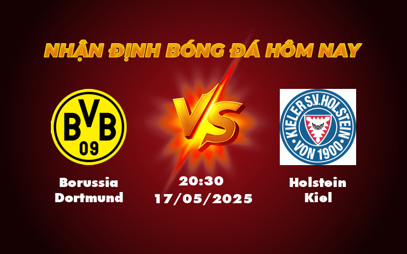 borussia dortmund holstein kiel 17 05 bundesliga
